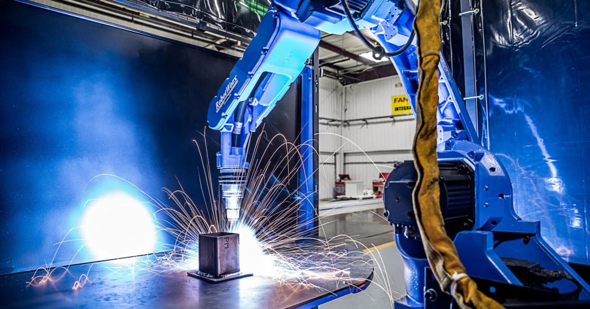 Robot hàn tự động